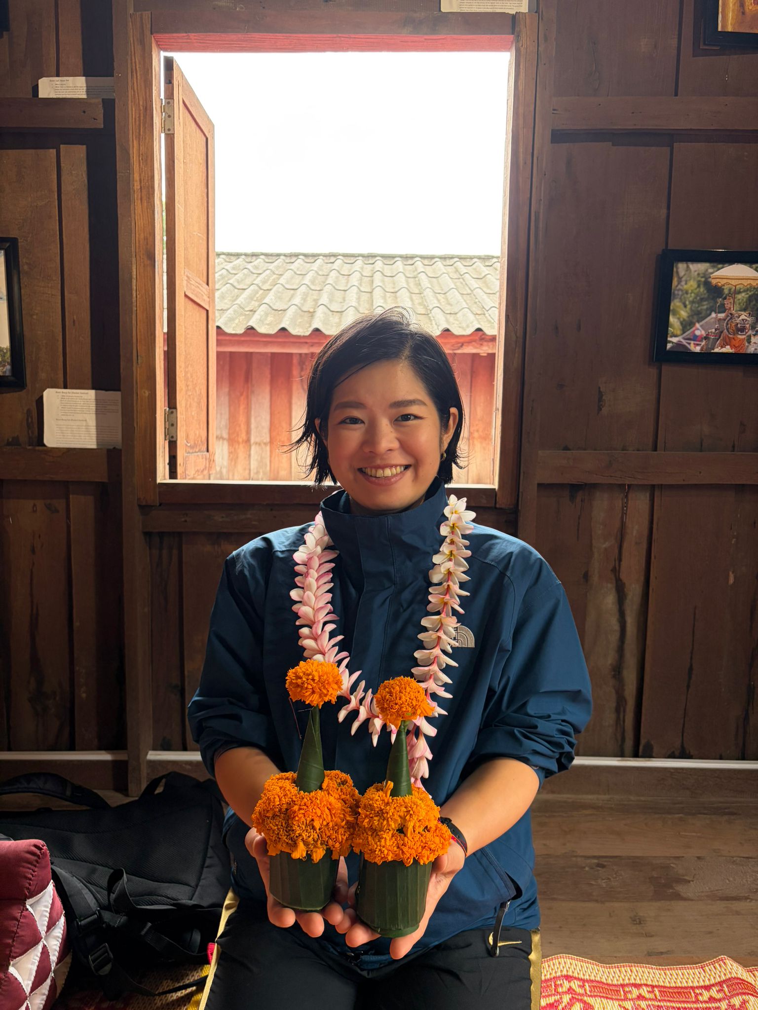 🪷 Lao Traditional Handicraft Workshop – Alms Giving Flower & Yarn Weaving Experience - 2026 Deep Travel VIP